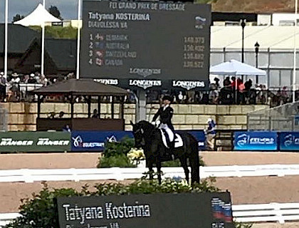Mit der Weltelite in Tryon am Start